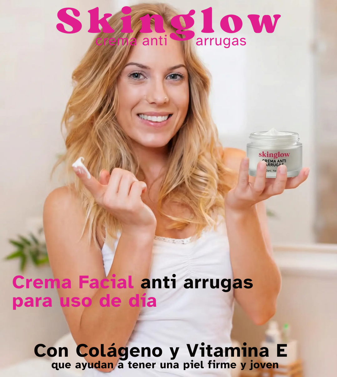 SKIN&GLOW ™ - Crema Anti Arrugas